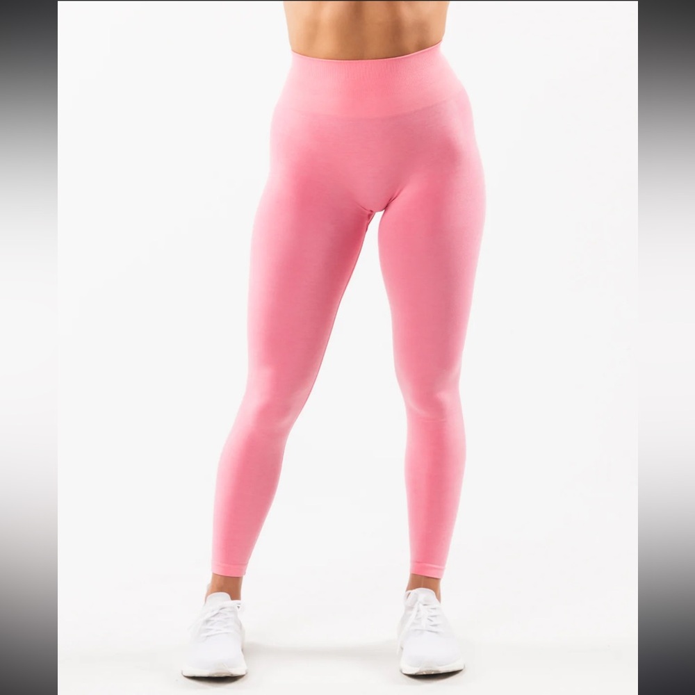 Cotton candy pink alphalete leggings L never worn